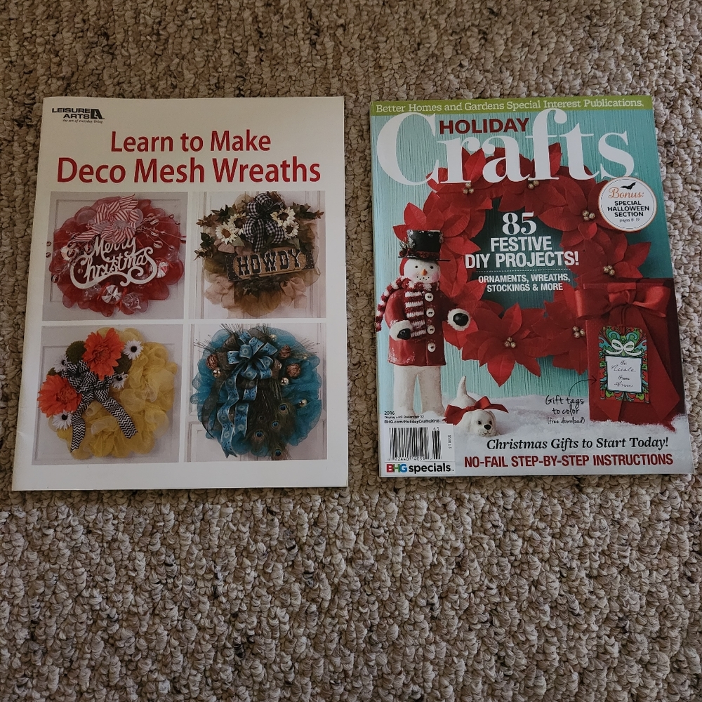 Set of 2 Craft Books
